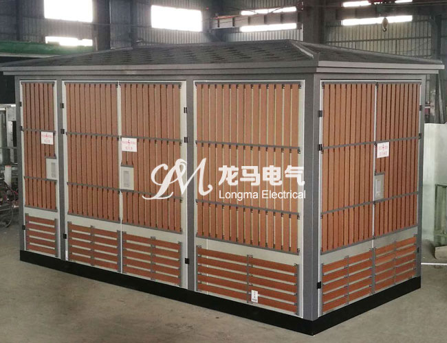 敷鋁鋅掛木條歐式景觀箱變 敷鋁鋅掛木條歐式景觀箱變